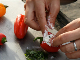 stuffing-peppers