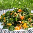 Kale and Black Eyed Pea Salad