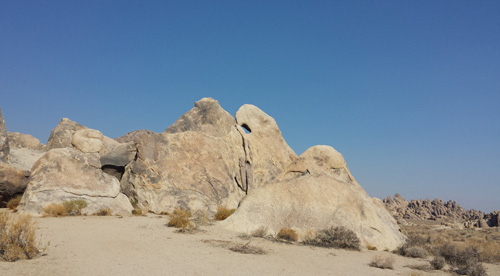 Shark's Fin at Alabama Hills