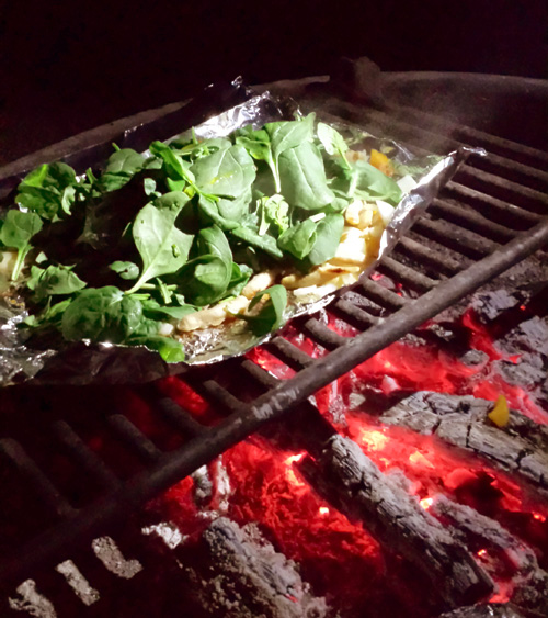 Campfire Spinach
